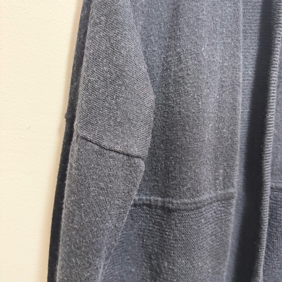 Lululemon Black Sit In Lotus Wrap II Merino Wool Size Small Casual Knit - Picture 7 of 15